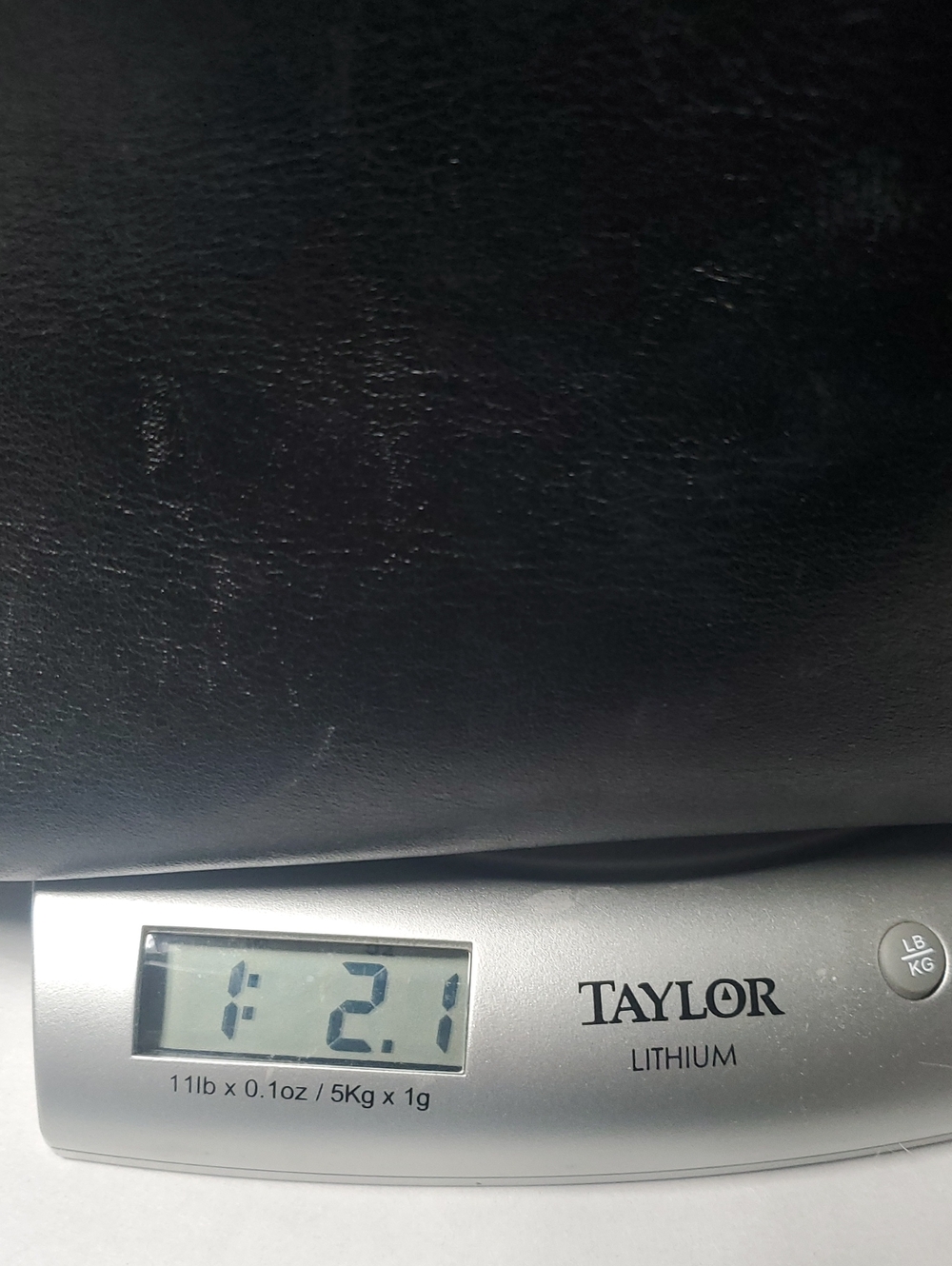 Patricia Nash Eastleigh Large Classic Black Leather Tote Bag Western Minimalist - Picture 16 of 16